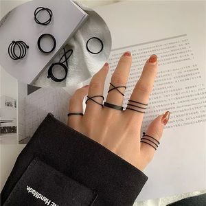 COPY - Gorgeous 6Pcs/set Punk Finger Rings